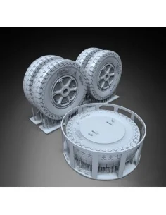 AS42 - Sahariana wheels set, 1/35 - Royal Model RM1156