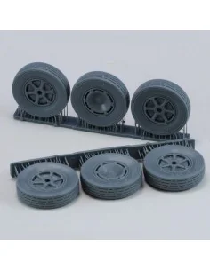 Autoblinda AB41 'Libia' wheels set, 1/35 - Royal Model RM1155 2