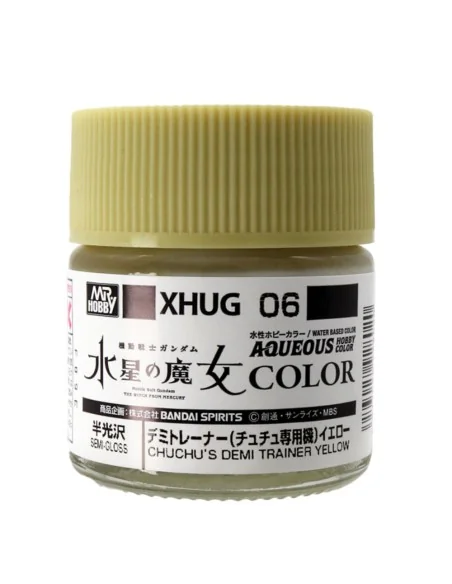 Mr Hobby -Gunze AQUEOUS GUNDAM COLOR (10ml) DEMI-TRAINER (CHUCHU) Y...