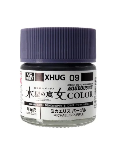 Mr Hobby -Gunze AQUEOUS GUNDAM COLOR (10ml) MICHAELIS PURPLE - Mr H...