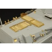 Sd Kfz 234-2 Puma engine grills, 1/35 - Hauler HLU35040