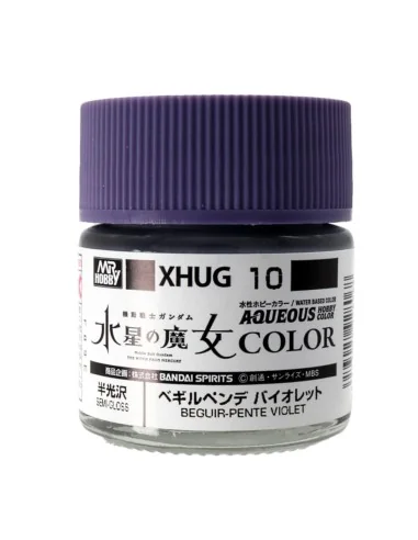 Mr Hobby -Gunze AQUEOUS GUNDAM COLOR (10ml) BEGUIR PENTE VIOLET - M...