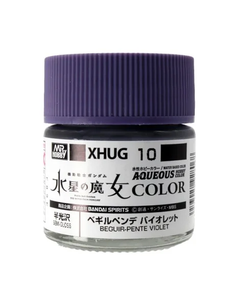 Mr Hobby -Gunze AQUEOUS GUNDAM COLOR (10ml) BEGUIR PENTE VIOLET - M...