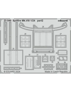 Spitfire Mk.VIII AIRFIX, 1/24 - Eduard Accessories 23040 2