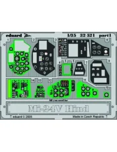 Mi-24V Hind, 1/35 - Eduard Accessories 32521