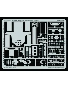 Ki-84 Hayate interior für Hasegawa Bausatz, 1/32 - Eduard Accessori... 2