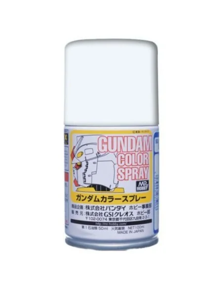 [NO_DESC] Mr Hobby -Gunze Gundam Color Spray (10ml) MS White - Mr H...