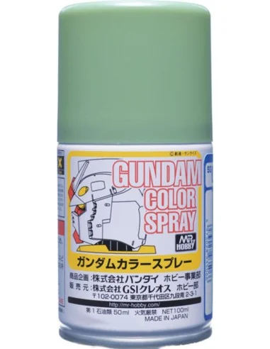 Mr Hobby -Gunze Gundam Color Spray (10ml) MS Green - Mr Hobby - Gun...