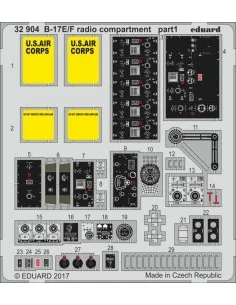 B-17E/F radio compartment for HKM, 1/32 - Eduard Accessories 32904