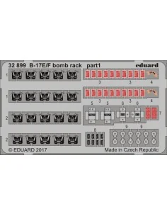 B-17E/F bomb rack for HKM, 1/32 - Eduard Accessories 32899