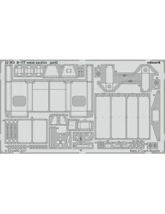 B-17F waist section for HKM, 1/32 - Eduard Accessories 32903 2