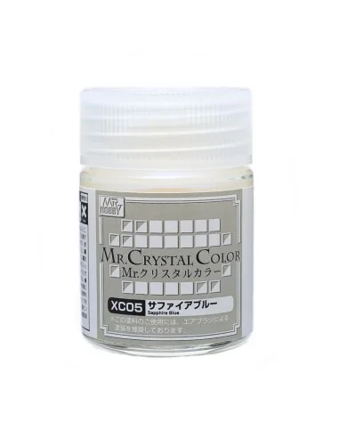 Mr Hobby -Gunze Mr. Crystal Color (18ml) Sofia Blue - Mr Hobby - Gu...