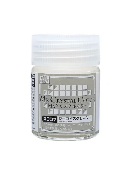 Mr Hobby -Gunze Mr. Crystal Color (18ml) Turquoise Green - Mr Hobby...
