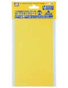 [NO_DESC] Mr Hobby -Gunze Mr. Masking Sheet Round & Triangle - Mr H...