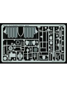 Sd.Kfz.171 Panther A Detailsatz Außen, 1/35 - Eduard Accessories 35424