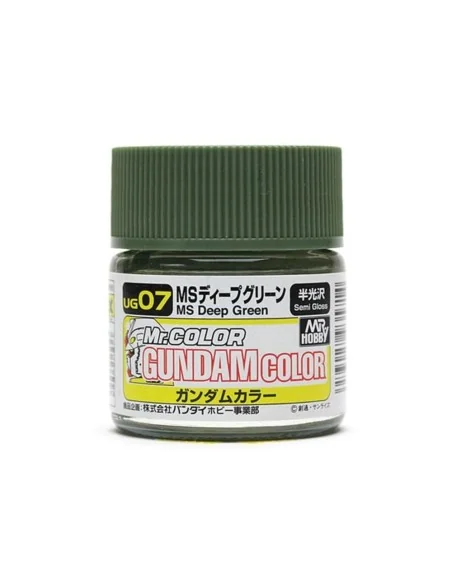 Mr Hobby -Gunze Gundam Color (10ml) MS Deep Green - Mr Hobby - Gunz...