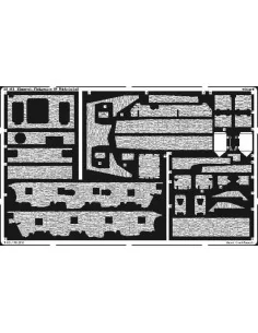 Zimmerit Flakpanzer IV Wirbelwind für Tamiya Bausatz, 1/35 - Eduard...