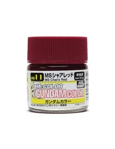 Mr Hobby -Gunze Gundam Color (10ml) MS Char's Red - Mr Hobby - Gunz...