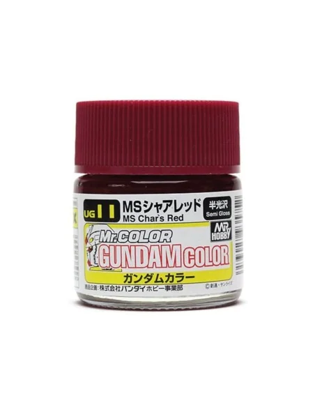 Mr Hobby -Gunze Gundam Color (10ml) MS Char's Red - Mr Hobby - Gunz...