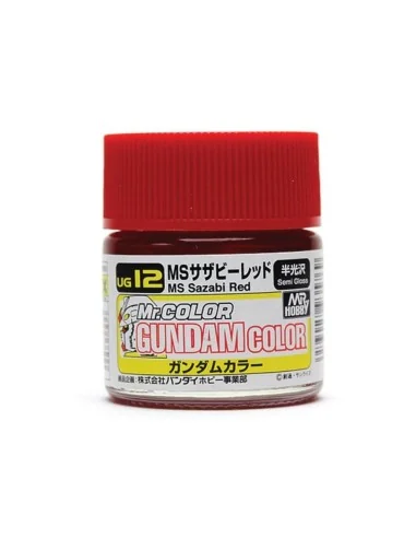 Mr Hobby -Gunze Gundam Color (10ml) Sazabi Red - Mr Hobby - Gunze U...