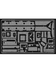 SD.KFZ. 163 Sturmgeschütz IV Zimmerit Fotoätzsatz, 1/35 - Eduard Ac...