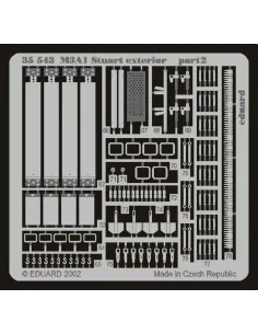 M3A1 Stuart Fotoätzsatz, 1/35 - Eduard Accessories 35543 2