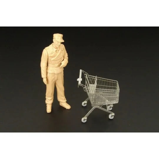 Shopping cart, 1/35 - Hauler HLU35073
