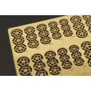 Valve hand wheels, 1/35 - Hauler HLU35074 Valve hand wheels, 1/35 - Hauler HLU35074