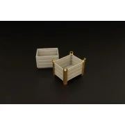 Steel containers (2pcs), 1/35 - Hauler HLU35076