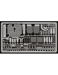 Bundeswehr Flakpanzer Gepard Fotoätzsatz, 1/35 - Eduard Accessories... 2