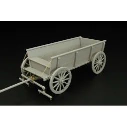 Farm horse drawn wagon, 1/35 - Hauler HLU35078