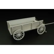 Farm horse drawn wagon, 1/35 - Hauler HLU35078