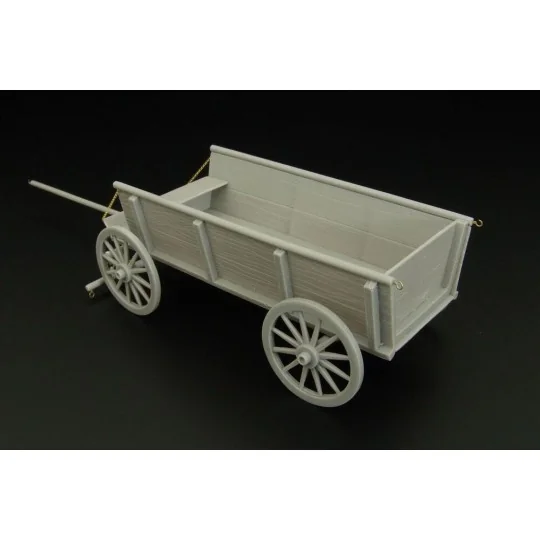 Farm horse drawn wagon, 1/35 - Hauler HLU35078