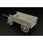 Farm horse drawn wagon, 1/35 - Hauler HLU35078