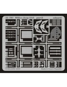 Willys Jeep SAS für Tamiya Bausatz, 1/35 - Eduard Accessories 35797 2