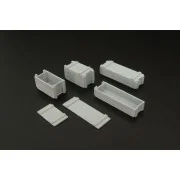 U S ammo boxes 75 mm, 1/35 - Hauler HLU35082