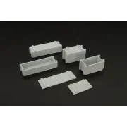 U S ammo boxes 75 mm, 1/35 - Hauler HLU35082