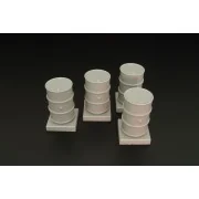 Steel barrels, 1/35 - Hauler HLU35083