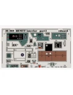 HEMTT interior for Italeri, 1/35 - Eduard Accessories 36269
