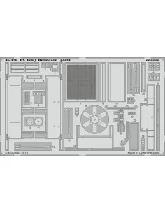 US Army Bulldozer for Mini Art, 1/35 - Eduard Accessories 36326