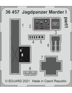 Jagdpanzer Marder I for Tamiya, 1/35 - Eduard Accessories 36457