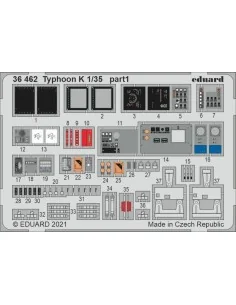 Typhoon K 1/35 for ZVEZDA, 1/35 - Eduard Accessories 36462