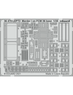 Marder I on FCM 36 base 1/35 for ICM, 1/35 - Eduard Accessories 36470 2