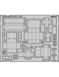 KV-2, 1/35 - Eduard Accessories 36481 2