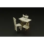 Singer sewing machine, 1/35 - Hauler HLU35085