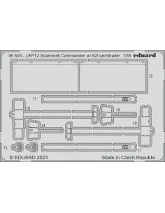 Scammel Commander w/ 62t semitrailer 1/35 HOBBY BOSS, 1/35 - Eduard... 2