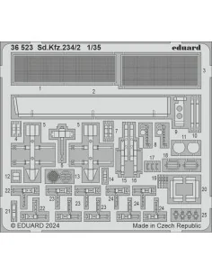 Sd.Kfz.234/2 MINIART, 1/35 - Eduard Accessories 36523