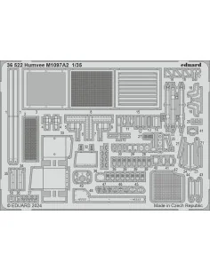 Humvee M1097A2 ICM, 1/35 - Eduard Accessories 36522