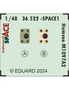 Humvee M1097A2 ICM, 1/35 - Eduard Accessories 36522 2