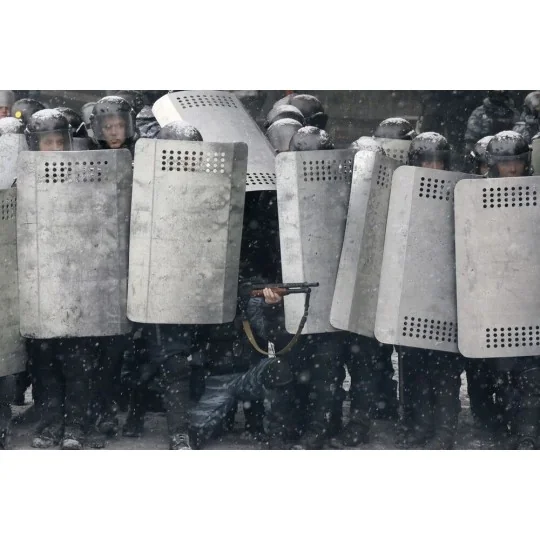 Ukraine police shield (2pcs), 1/35 - Hauler HLU35088